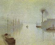 Camille Pissarro Lacroix Island USA oil painting artist